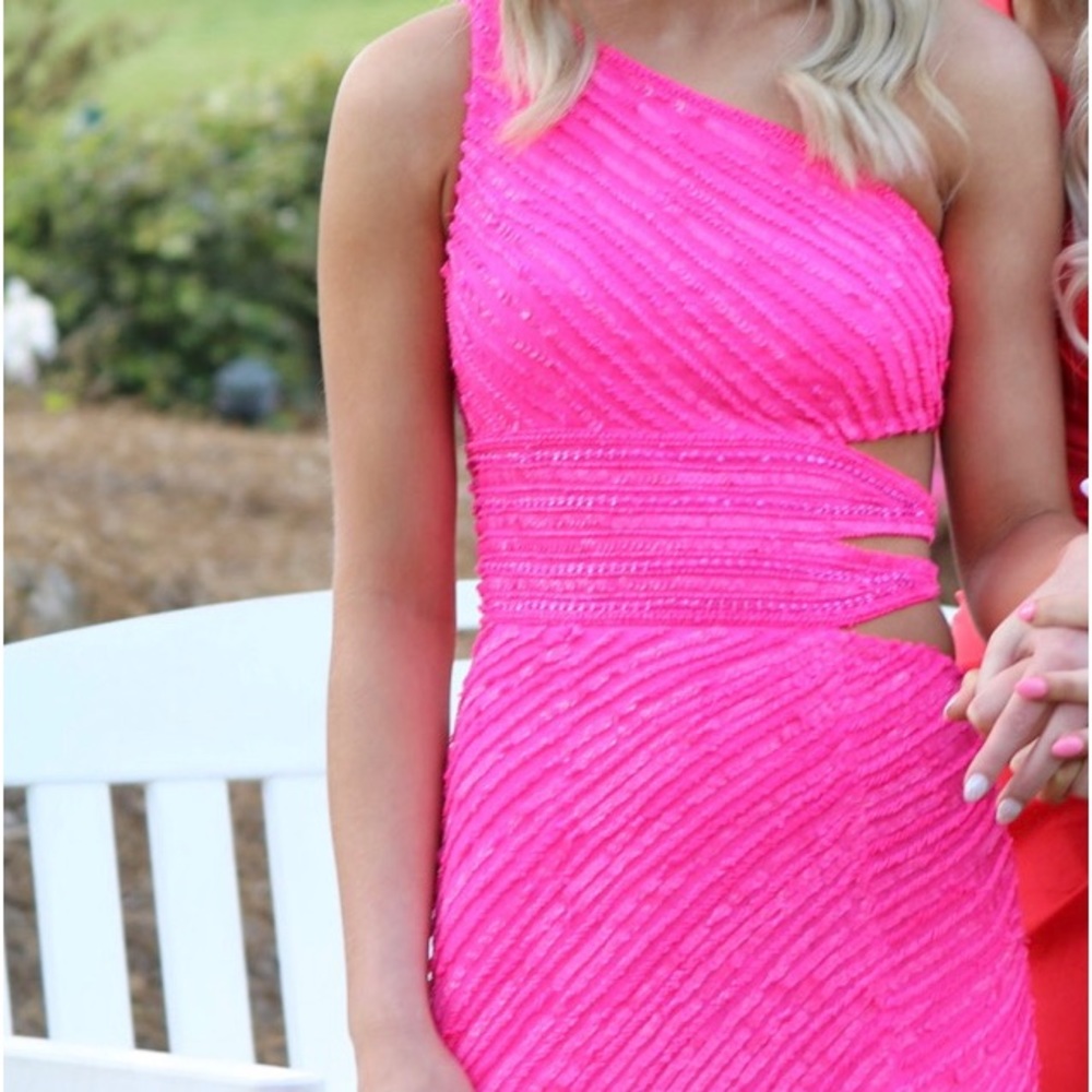 Sherri Hill Prom 54895 Pink